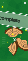 mobile game round win sceen